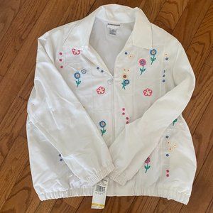 Floral Embroidered Alfred Dunner Jacket (NWT) Size 20